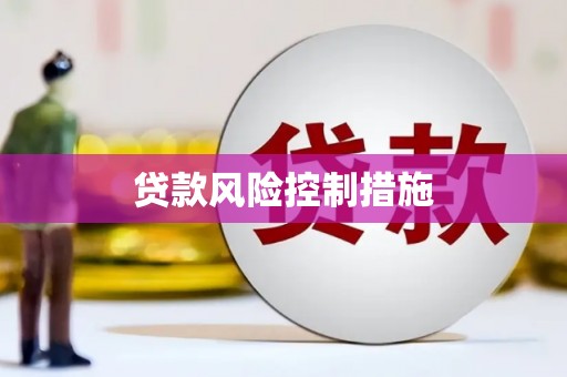 惠山贷款风险控制措施