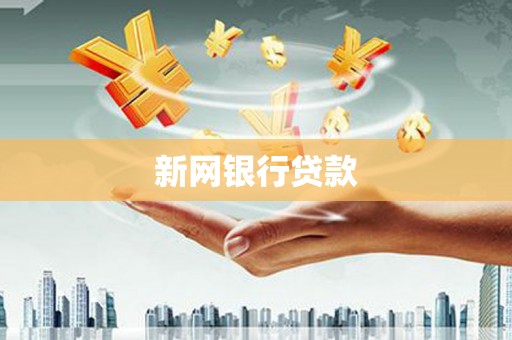 惠山新网银行贷款