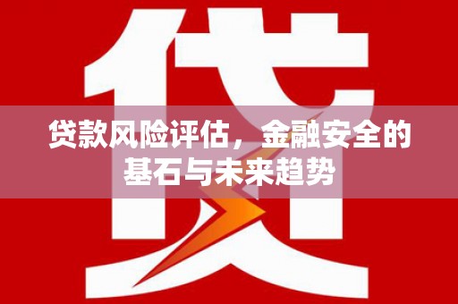 惠山贷款风险评估，金融安全的基石与未来趋势