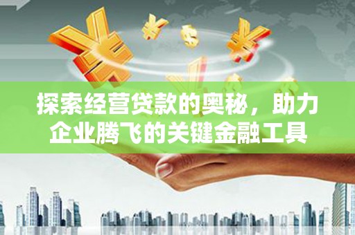惠山探索经营贷款的奥秘，助力企业腾飞的关键金融工具