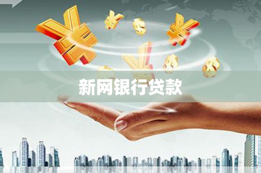 惠山新网银行贷款
