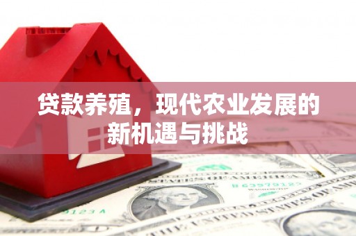 惠山贷款养殖，现代农业发展的新机遇与挑战