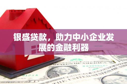 惠山银盛贷款，助力中小企业发展的金融利器