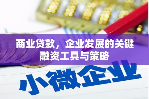 惠山商业贷款，企业发展的关键融资工具与策略