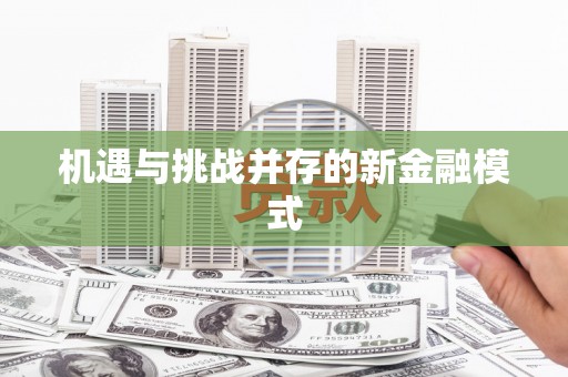 惠山机遇与挑战并存的新金融模式