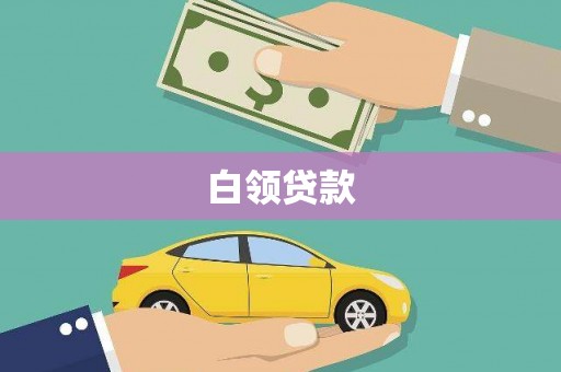 惠山白领贷款