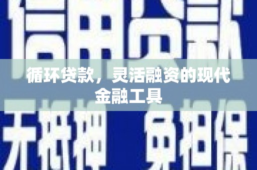 惠山循环贷款，灵活融资的现代金融工具