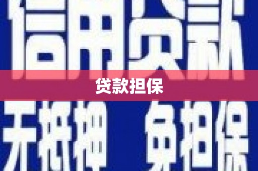 惠山贷款担保