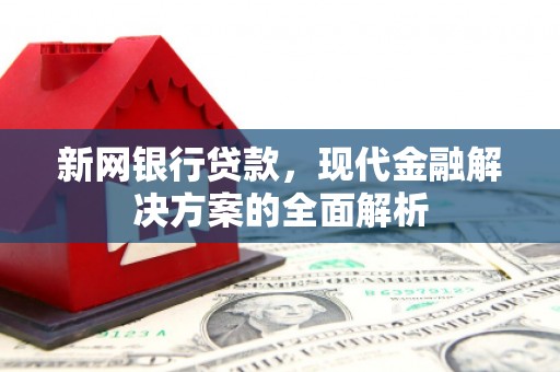 惠山新网银行贷款，现代金融解决方案的全面解析