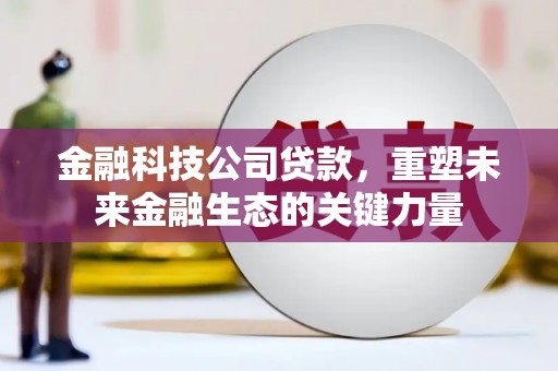 惠山金融科技公司贷款，重塑未来金融生态的关键力量