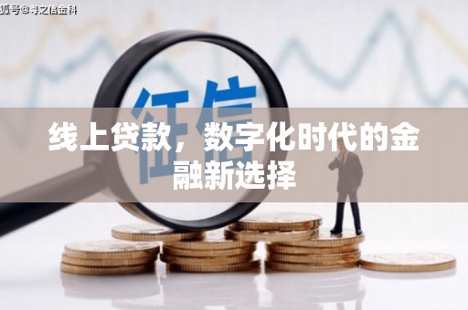 惠山线上贷款，数字化时代的金融新选择